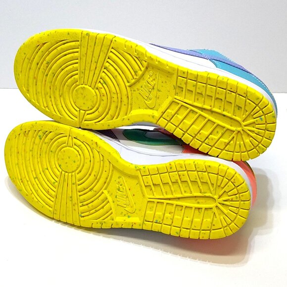 Nike Dunk Low SE Easter Candy Men 8.5 WMNS 10 Multi-Color DD1872-100 Wore Twice! - Picture 10 of 12